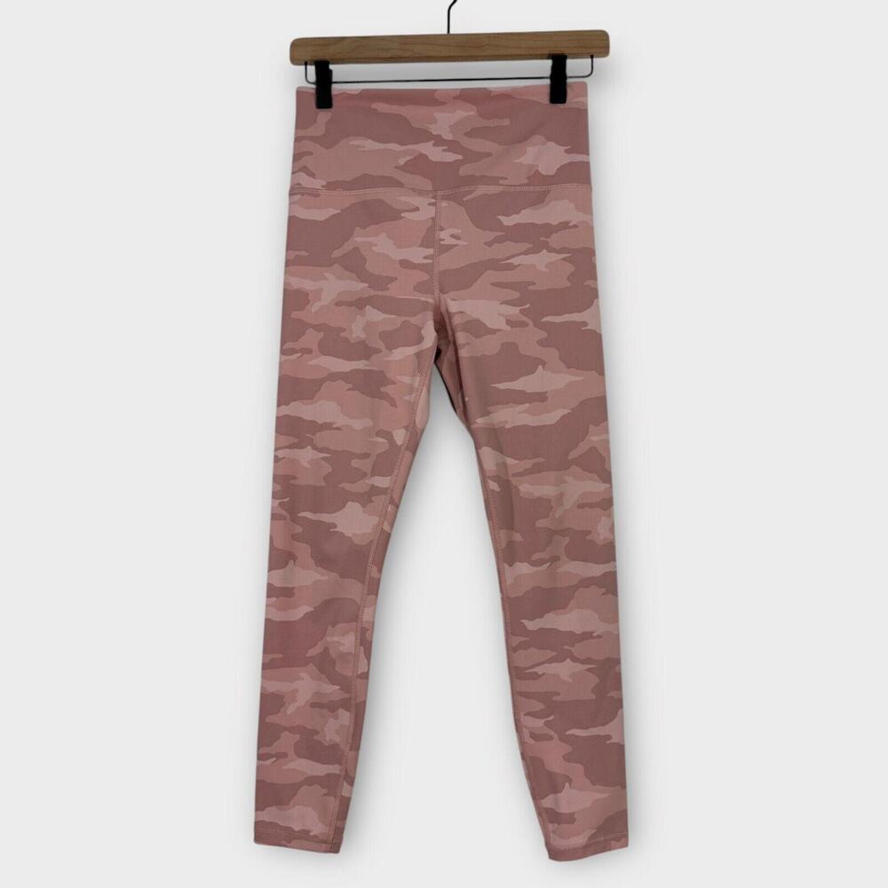 Athleta Women’s Size Small Orchid Pink Elation Camo 7/8 Tight Active Leggings